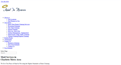 Desktop Screenshot of maidinheavencharlotte.com